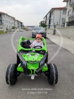 BRP Lisanslı Can-Am Maverick 24 Volt Tabletli 4x4 Akülü Jip UTV - Görsel 11