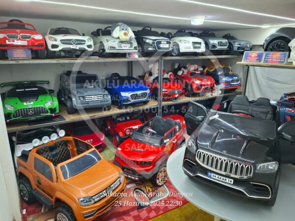Ata TOGG Akülü Araba 12 Volt Kumandalı Siyah Akar Toys - Görsel 2