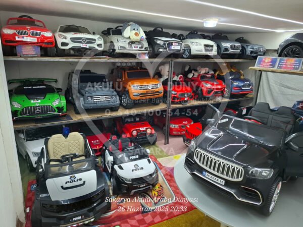 Ata TOGG Akülü Araba 12 Volt Kumandalı Siyah Akar Toys - Görsel 4