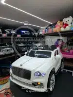 Akülü Araba 12 Volt Uzaktan Kumandalı – Boss GT Beyaz | Bentley Tarzı Tasarım - Görsel 26