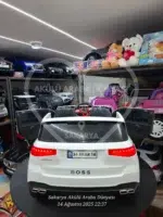Akülü Araba 12 Volt Uzaktan Kumandalı – Boss GT Beyaz | Bentley Tarzı Tasarım - Görsel 9