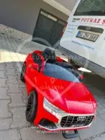 Babyhope 445 Tablet Ekranlı Akülü Araba Kırmızı - Görsel 3