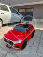 Babyhope 445 Tablet Ekranlı Akülü Araba Kırmızı - Görsel 7