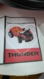 UJ Toys Thunder 12V Kumandalı Akülü Araba Kırmızı | Fiyatına Göre En Mantıklı Seçenek - Görsel 21