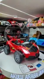 UJ Toys Thunder 12V Kumandalı Akülü Araba Kırmızı | Fiyatına Göre En Mantıklı Seçenek - Görsel 4