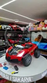 UJ Toys Thunder 12V Kumandalı Akülü Araba Kırmızı | Fiyatına Göre En Mantıklı Seçenek - Görsel 6