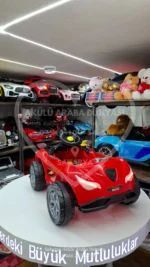 UJ Toys Thunder 12V Kumandalı Akülü Araba Kırmızı | Fiyatına Göre En Mantıklı Seçenek - Görsel 8