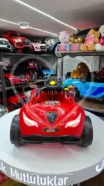 UJ Toys Thunder 12V Kumandalı Akülü Araba Kırmızı | Fiyatına Göre En Mantıklı Seçenek - Görsel 9