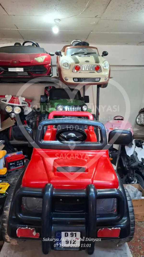 Dolu Nitro 12V Tek Motorlu Hızlı Akülü Araba – Sıfır Akü & Şarj Aleti, Kumandasız, Yavaş Kalkışlı | İkinci El - Görsel 1