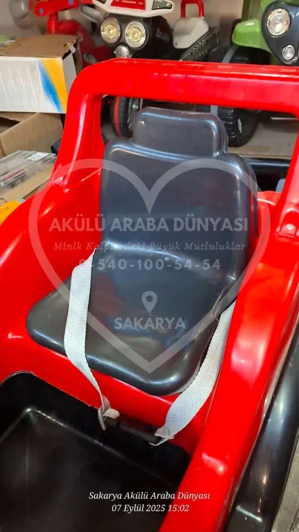 Dolu Nitro 12V Tek Motorlu Hızlı Akülü Araba – Sıfır Akü & Şarj Aleti, Kumandasız, Yavaş Kalkışlı | İkinci El - Görsel 10