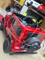 Lisanslı Mercedes G63 24 Volt Tabletli 4x4 Akülü Araba - Görsel 11