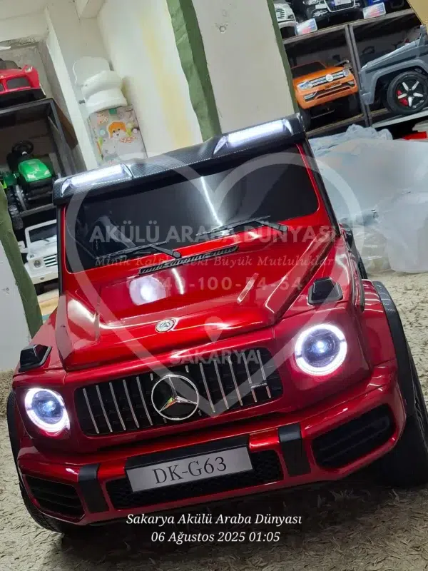 Lisanslı Mercedes G63 24 Volt Tabletli 4x4 Akülü Araba - Görsel 4