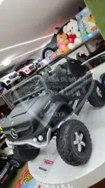Mercedes Unimog 24 Volt 4x4 Kumandalı Akülü Araba Dev Boy Eva Teker Jip - Görsel 15