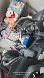Mercedes Unimog 24 Volt 4x4 Kumandalı Akülü Araba Dev Boy Eva Teker Jip - Görsel 19