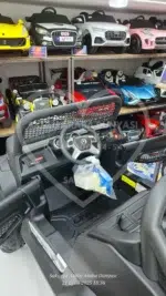 Mercedes Unimog 24 Volt 4x4 Kumandalı Akülü Araba Dev Boy Eva Teker Jip - Görsel 22