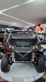 Mercedes Unimog 24 Volt 4x4 Kumandalı Akülü Araba Dev Boy Eva Teker Jip - Görsel 7