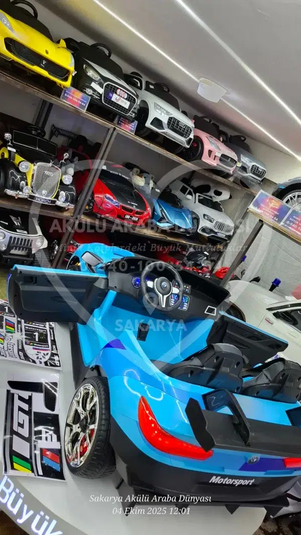 BMW M Sport GTE 24 Volt Çift Kişilik Akülü Araba | Akülü Araba Dünyası - Görsel 18