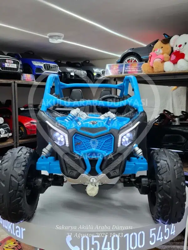 Can-Am Lisanslı 24V 4x4 Çift Kişilik Akülü Jeep | Off-Road UTV Modeli - Görsel 1