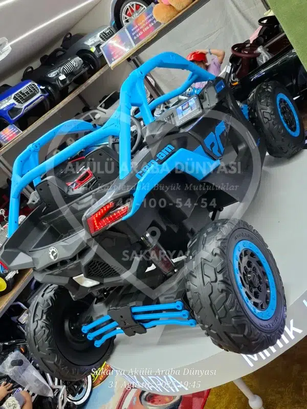 Can-Am Lisanslı 24V 4x4 Çift Kişilik Akülü Jeep | Off-Road UTV Modeli - Görsel 16