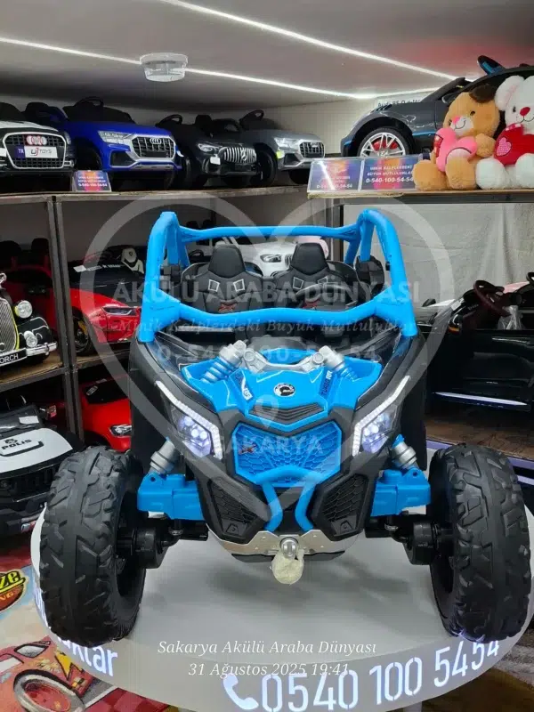 Can-Am Lisanslı 24V 4x4 Çift Kişilik Akülü Jeep | Off-Road UTV Modeli - Görsel 4
