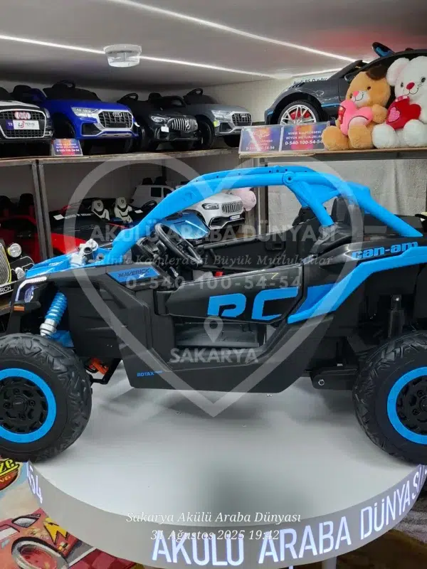 Can-Am Lisanslı 24V 4x4 Çift Kişilik Akülü Jeep | Off-Road UTV Modeli - Görsel 6