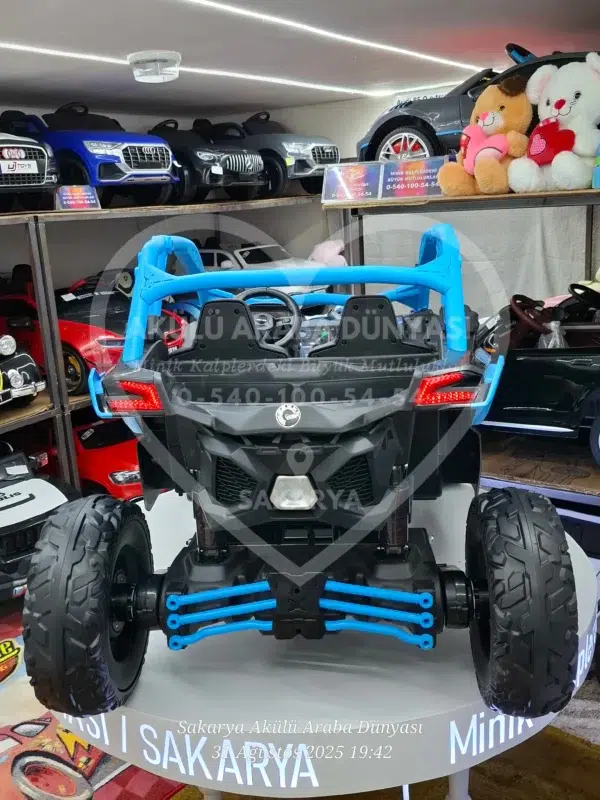 Can-Am Lisanslı 24V 4x4 Çift Kişilik Akülü Jeep | Off-Road UTV Modeli - Görsel 8