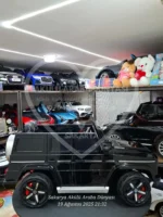 G65 AMG BabyHope 439 Akülü Araba Metalik Siyah Jip BHU12 - Görsel 2
