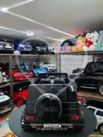 G65 AMG BabyHope 439 Akülü Araba Metalik Siyah Jip BHU12 - Görsel 11