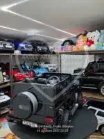 G65 AMG BabyHope 439 Akülü Araba Metalik Siyah Jip BHU12 - Görsel 12