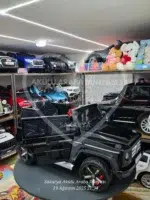G65 AMG BabyHope 439 Akülü Araba Metalik Siyah Jip BHU12 - Görsel 18