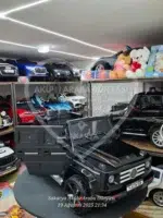 G65 AMG BabyHope 439 Akülü Araba Metalik Siyah Jip BHU12 - Görsel 19