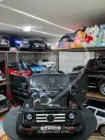 G65 AMG BabyHope 439 Akülü Araba Metalik Siyah Jip BHU12