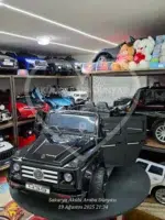 G65 AMG BabyHope 439 Akülü Araba Metalik Siyah Jip BHU12 - Görsel 21