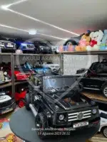 G65 AMG BabyHope 439 Akülü Araba Metalik Siyah Jip BHU12 - Görsel 4