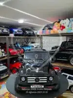 G65 AMG BabyHope 439 Akülü Araba Metalik Siyah Jip BHU12 - Görsel 5