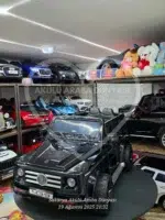 G65 AMG BabyHope 439 Akülü Araba Metalik Siyah Jip BHU12 - Görsel 6