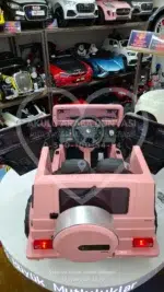 G65 AMG BabyHope 439 Akülü Araba Pembe Jip BHU12 - Görsel 20