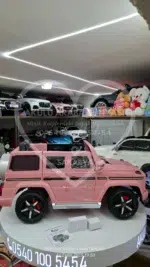 G65 AMG BabyHope 439 Akülü Araba Pembe Jip BHU12 - Görsel 5