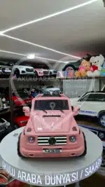 G65 AMG BabyHope 439 Akülü Araba Pembe Jip BHU12 - Görsel 7