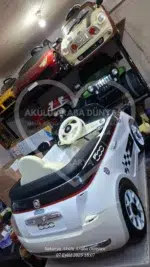 İkinci El Lisanslı Fiat 500 Akülü Araba 12 Volt Çift Motor - Görsel 11