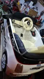 İkinci El Lisanslı Fiat 500 Akülü Araba 12 Volt Çift Motor - Görsel 6