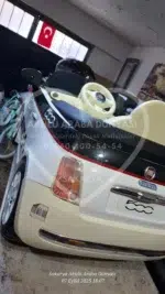 İkinci El Lisanslı Fiat 500 Akülü Araba 12 Volt Çift Motor - Görsel 8