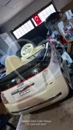 İkinci El Lisanslı Fiat 500 Akülü Araba 12 Volt Çift Motor - Görsel 10