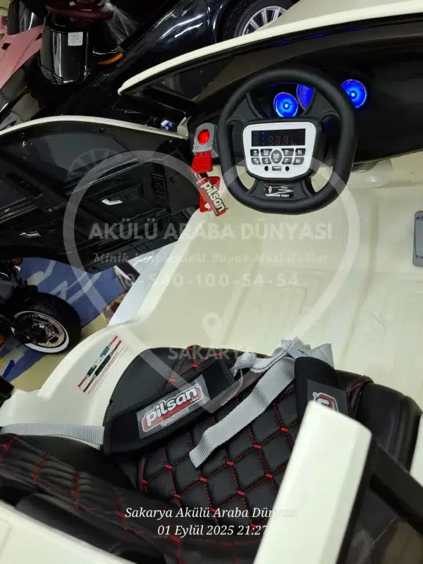 Star Wheels 12V Uzaktan Kumandalı Akülü Araba Pilsan - Görsel 18