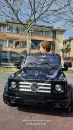 G65 AMG BabyHope 439 Akülü Araba Metalik Siyah Jip BHU12 - Görsel 38