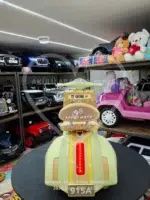 12V Çift Motorlu Vespa Modeli Akülü Scooter – LED Işıklı, EVA Teker, Uzaktan Kumandalı - Görsel 9