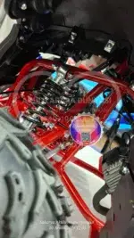 49 CC Benzinli Çocuk Cross ATV – Disk Frenli, Havalı Teker, Metal Şaseli Kırmızı - Görsel 12