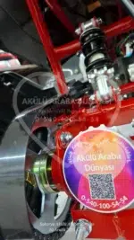 49 CC Benzinli Çocuk Cross ATV – Disk Frenli, Havalı Teker, Metal Şaseli Kırmızı - Görsel 19