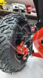 49 CC Benzinli Çocuk Cross ATV – Disk Frenli, Havalı Teker, Metal Şaseli Kırmızı - Görsel 24