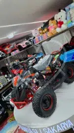 49 CC Benzinli Çocuk Cross ATV – Disk Frenli, Havalı Teker, Metal Şaseli Kırmızı - Görsel 28